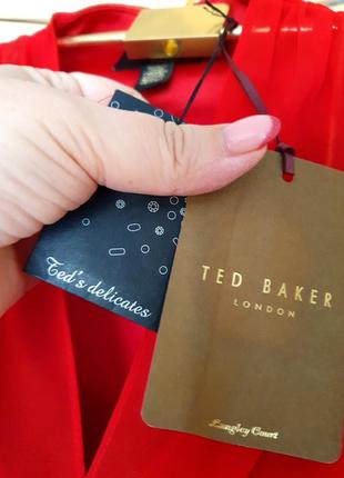 Удлиненная шифоновая блуза ted baker s-m7 фото