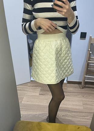 Стеганая юбка мини keepstyle 2