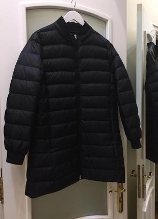 Новий.пуховик швейцарського бренду migros premium down bomber puffer coat black зі свіжих колекцій.
