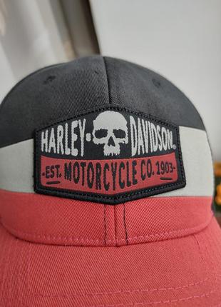 Кепка бейсболка harley davidson flexfit s-m9 фото