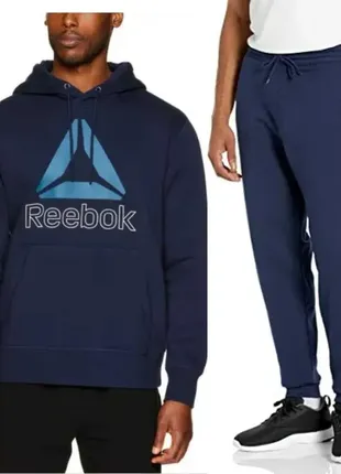 Спортивний костюм reebok xl на флісі1 фото