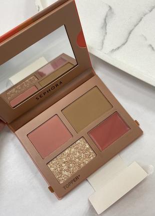 Sephora color shifter палетка для контурирования rose fantasy
