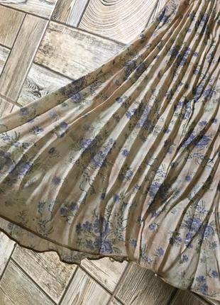 Безумно лёгкое платье плиссе в пастельных тонах,marks & spenser6 фото