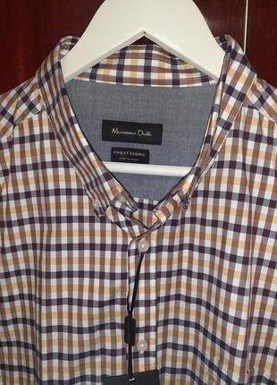 Massimo dutti мужская рубашка, размер xxl4 фото
