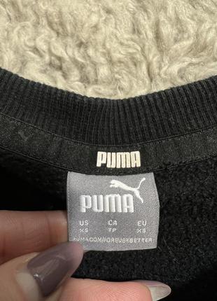 Теплая кофта puma с вышитым центр лого3 фото