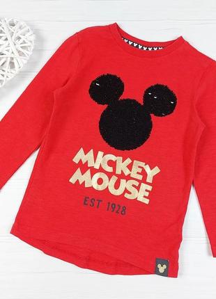 Реглан з міккі від disney на 4-5 років, 104-110 см.
