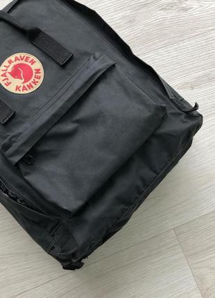 Оригінальний рюкзак, сумка fjallraven kanken classic unisex backpack black портфель5 фото