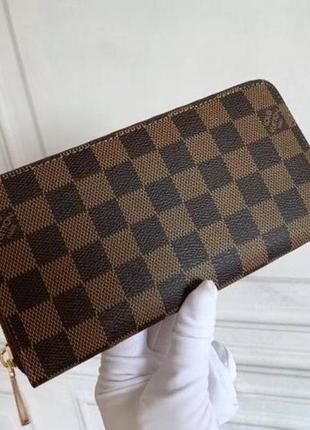 Чоловічий гаманець louis vuitton коричневий