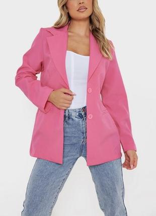 Пиджак,розовый пиджак, малиновый пиджак1 фото
