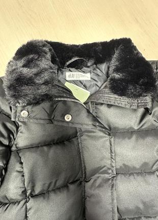 Куртка зимняя h&amp;m для девочки 4