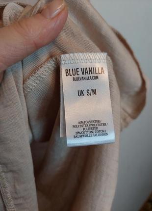Песочное платье - кокон blue vanilla (36-38 размер)10 фото