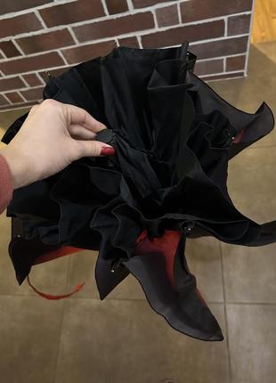 Двойная ткань зонта не ломается не деформируется обратная сборка зонт цветок up-brella...