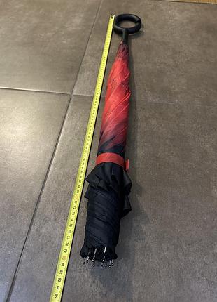 Двойная ткань зонта не ломается не деформируется обратная сборка зонт цветок up-brella...