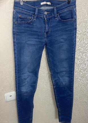 Levis джинсы оригинальные брюки скинни брюки леггинсы2 фото