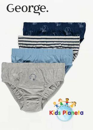 Нові трусики з принтом george  р.2-3, 3-4, 5-6