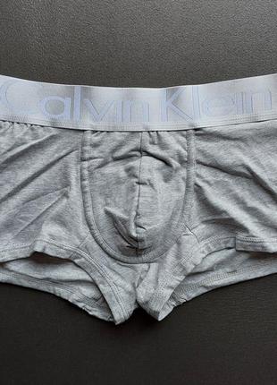 Мужские боксеры/трусы calvin klein серия steel - 1 шт.