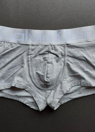 Мужские боксеры/трусы calvin klein серия steel - 1 шт.5 фото