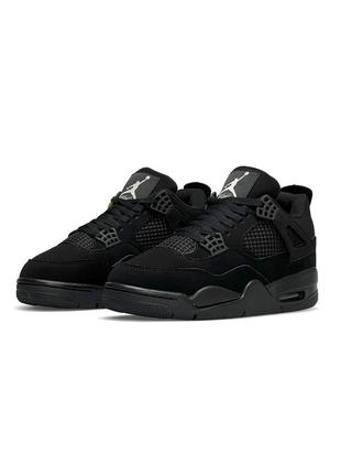 Чоловічі кросівки nike air jordan 4 DD9336-400 білі нубук хутро
