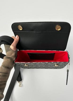 👜 coach studio shoulder bag black canvas 6