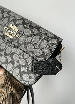👜 coach studio shoulder bag black canvas 2