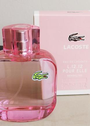 Жіночі парфуми духи lacoste Zapatillas рожева лакоста
