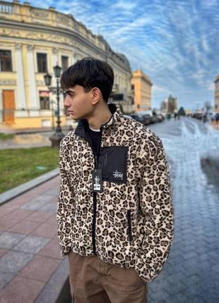 Двухсторонняя sherpa stussy😍3 фото