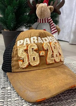 Винтажная кепка в японском стиле paradise 56-289 japanese style