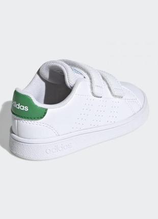 Кросівки на липучках adidas advantage3 фото