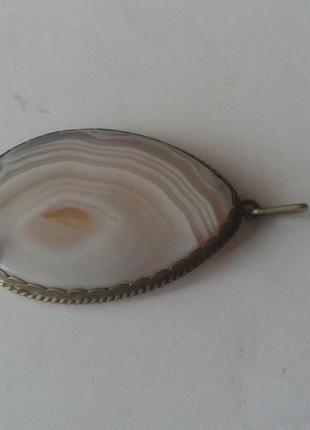 Подвеска с натуральным камнем .3 фото
