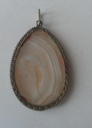 Подвеска с натуральным камнем .4 фото