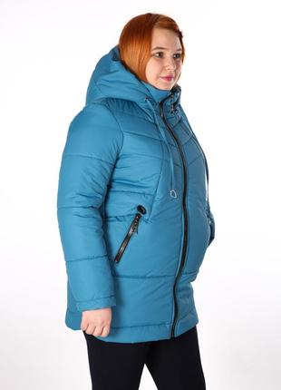 Куртка демисезонная женская большие размеры 48-642 фото