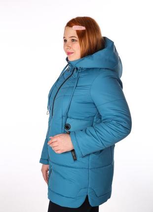 Куртка демисезонная женская большие размеры 48-649 фото