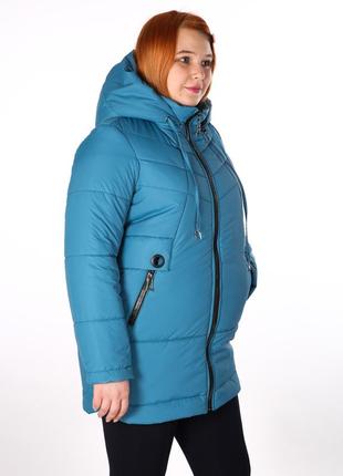 Куртка демисезонная женская большие размеры 48-644 фото