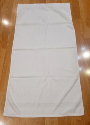 Білий махровий рушник розмір 120*60 tchibo tcm2 фото