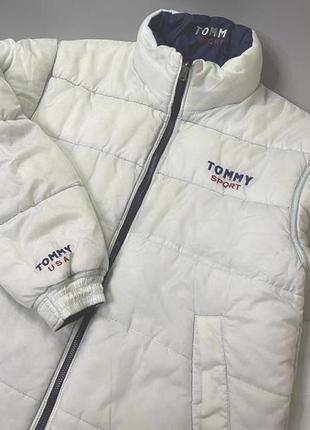 Двухсторонняя куртка  пуффер tommy  sport6 фото