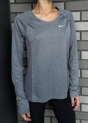 Nike running dri-fit лонгслів жіноча кофта спортивна3 фото
