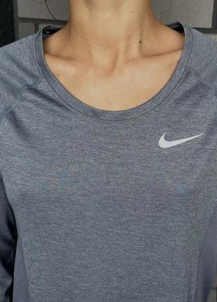 Nike running dri-fit лонгслів жіноча кофта спортивна7 фото