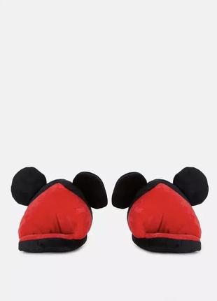 Домашні капці дісней новорічні ! міккі і мінні маус, mickey mouse3 фото