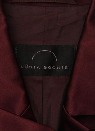 Bogner (sonia bogner) 38 l блейзер из натурального шёлка7 фото