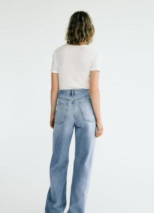 Прямі джинси zara