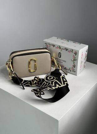 Сумка marc jacobs the snapshot cement/multi