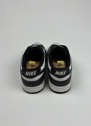 Оригинальные кожаные кроссовки nike dunk low retro4 фото