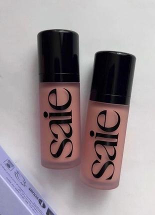 Saie dew blush liquid cheek blush кремовые румяна в оттенок peachy