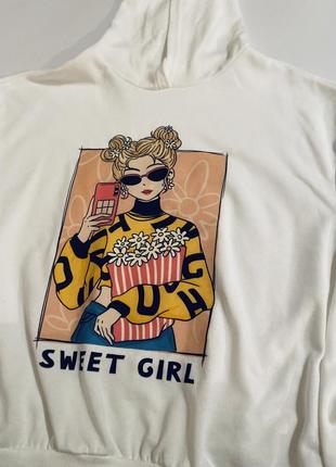Детское худи без флиса shein 4