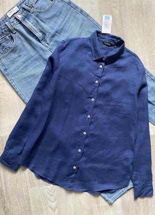 Massimo dutti льняная рубашка, сорочка, блузка, блуза