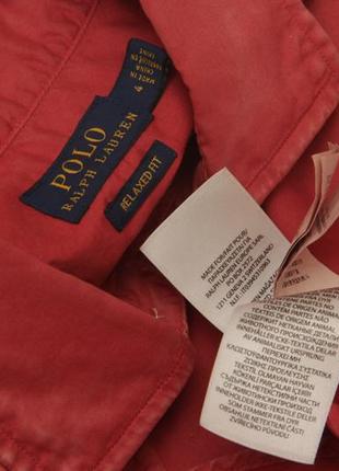 Polo ralph lauren рр 4 l рубашка из хлопка object dyed7 фото