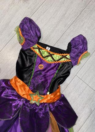 Платье карнавальное платье на хеловин 7-8 лет3 фото