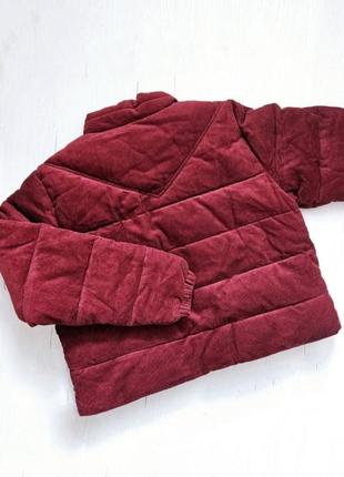 Зимняя вельветовая куртка на девушку/подростка 14-15 лет2 фото