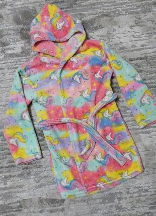 Халат махровый велсофт 122-128