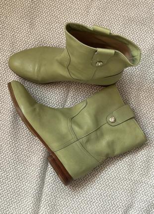 Женские итальянские сапоги ботинки р.371 фото